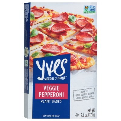Yves Veggie Pepperoni 8/4.2 OZ [UNFI #453316] [ebt]