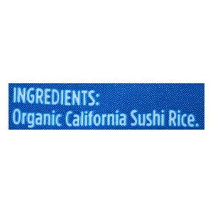 Lundberg Family Farms Sushi Rice Organic California 6/4 LB [UNFI #2198869] [ebt]