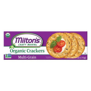 Miltons Crackers Organic Multi-Grain 8/6 OZ [UNFI #2157493] [ebt]