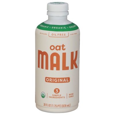 Malk Oat Milk Organic Oil Free Original 6/28 OZ [UNFI #2882322] [ebt]