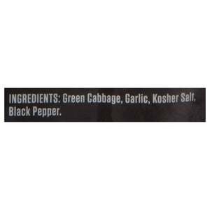 Cleveland Kitchen Kraut Roasted Garlic 6/16 OZ [UNFI #2299782] [ebt]