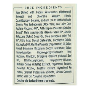 Seaweed Bath Co Body Wash Hydrating Cleansing Eucalyptus & Peppermint 1/12 OZ [UNFI #1883529] T