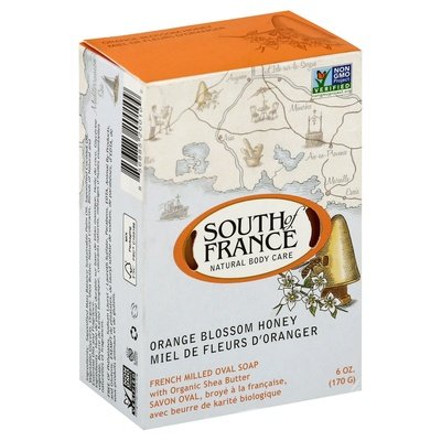 South Of France Oval Soap French Milled Orange Blossom Honey 1/6 OZ [UNFI #1706035] T