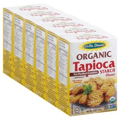 Lets Do Organic Tapioca Starch Organic 6/6 OZ [UNFI #0753095] [ebt]