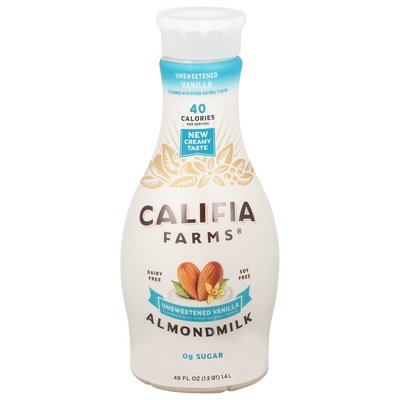 Califia Farms Almondmilk Unsweetened Vanilla 6/48 OZ [UNFI #1535715] [ebt] T
