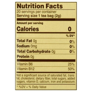 Celestial Seasonings Herbal Tea Caffeine Free Tension Tamer Tea Bags 6/20 BAG [UNFI #631077] [ebt]