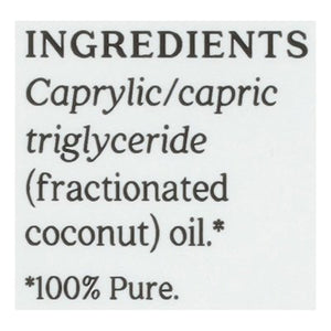 Aura Cacia Skin Care Oil Fractionated Coconut 1/4 OZ [UNFI #2254894] T