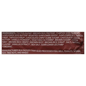 Aloha Protein Bars Organic Chocolate Chip Cookie Dough 12/1.98OZ [UNFI #2538015] [ebt]