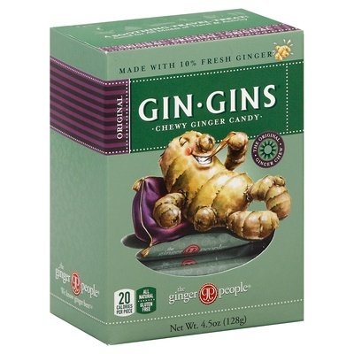 Ginger People Candy Chewy Ginger Gin Gins Original 12/4.5 OZ [UNFI #0912360] [ebt] T