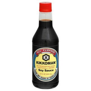 Kikkoman Soy Sauce 12/15 OZ [UNFI #2956282] [ebt]
