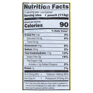 Earths Best Yogurt Smoothie Bone Support Pear Mango Carrot Kids Ages 2+ 12/4 OZ [UNFI #2996031] [ebt]