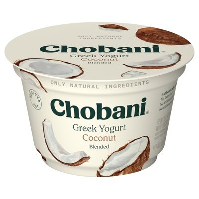 Chobani Yogurt Greek Reduced Fat Coconut Blended 12/5.3 OZ [UNFI #1512060] [ebt]
