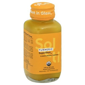 Sol-Ti Super Shot Organic Turmeric 17 000 Mg 12/2 OZ [UNFI #2849990] [ebt]