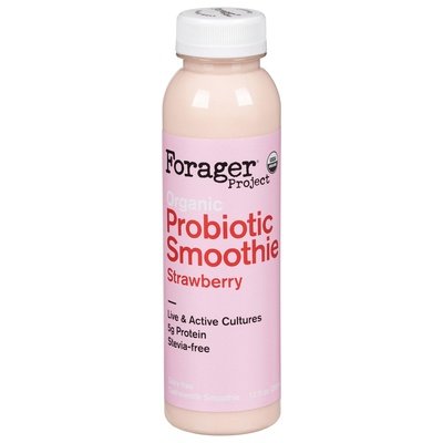 Forager Project Probiotic Smoothie Organic Strawberry 6/12 OZ [UNFI #2396703] [ebt] T