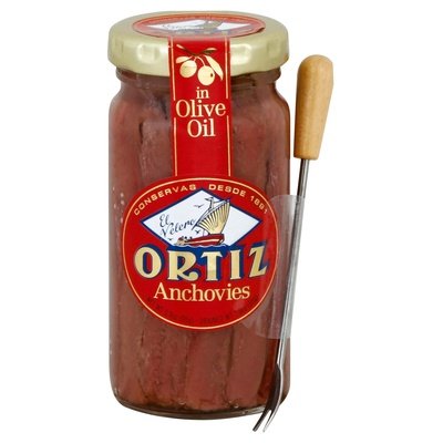 Ortiz Anchovies in Olive Oil 15/3.3 OZ [UNFI #1943315] [ebt]