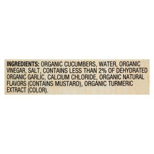 Woodstock Pickles Organic Kosher Dill Spears 6/24 OZ [UNFI #1558295] [ebt]