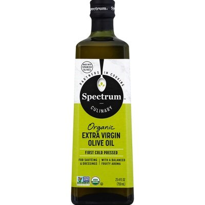 Spectrum Naturals Olive Oil Extra Virgin Organic 6/25.4 OZ [UNFI #0925545] [ebt]