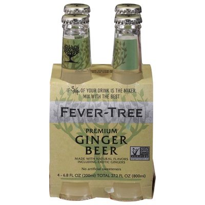Fever-Tree Ginger Beer Premium 6/4/6.8OZ [UNFI #1144237] [ebt] T