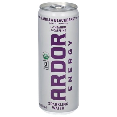 Ardor Sparkling Water Sparkling Water Vanilla Blackberry 12/12 OZ [UNFI #2816361] [ebt] T