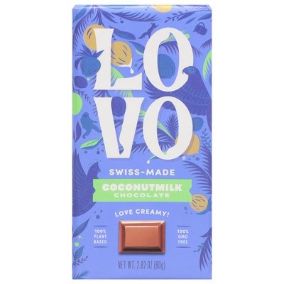 Lovo Chocolate Coconutmilk Swiss-Made 12/2.82 Z [UNFI #2956753] [ebt] T