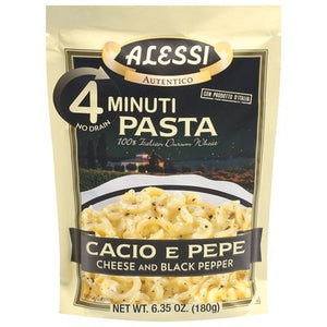 Alessi Pasta Cheese and Black Pepper 6/6.35 OZ [UNFI #2948958] [ebt]