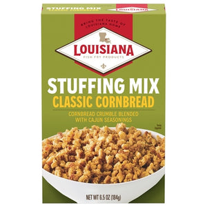 Louisiana Fish Fry Stuffing Mix Classic Cornbread 6/6.5 OZ [UNFI #2888857] [ebt]