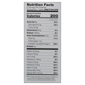 Sweet Lorens Breakfast Biscuits Blueberry 6/8 OZ [UNFI #3011871] [ebt]