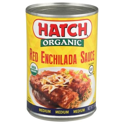Hatch Chile Sauce Organic Red Enchilada Medium 12/15 OZ [UNFI #0568899] [ebt]