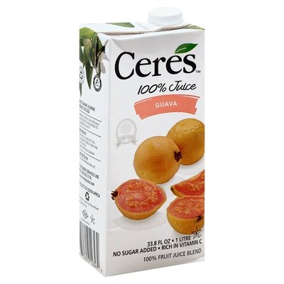 Ceres 100% Juice Guava 12/1 Lt [UNFI #0529883] [ebt]