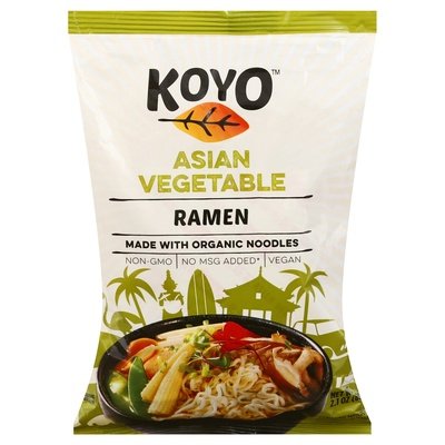 Koyo Ramen Asian Vegetable 12/2.1 OZ [UNFI #457655] [ebt]