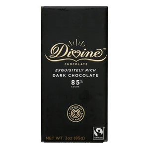 Divine Chocolate Dark Chocolate 12/3 OZ [UNFI #2398683] [ebt] T