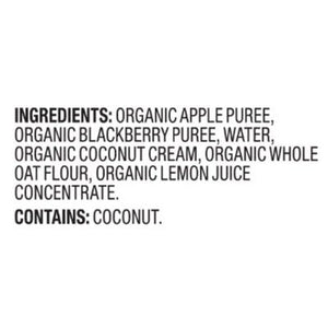 Plum Organics Baby Food Organic Apple Blackberry Coconut Cream & Oat 2 (6 Mos. & Up) 6/3.5 OZ [UNFI #2359313] [ebt]
