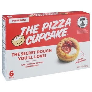The Pizza Cupcake Pepperoni Pizza Cupcake 6Pk 5/11.45 OZ [UNFI  #2930204]