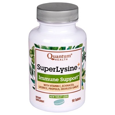 Quantum Health Superlysine+ Immune Support Tablets 90 Tab [UNFI #0891002] T