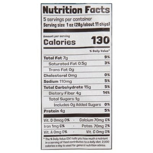 Beanitos Tortilla Chips Sea Salt White Bean 6/5 OZ [UNFI #2353548] [ebt]