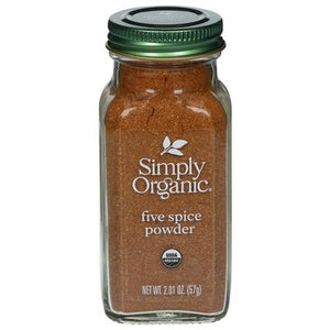 Simply Organic Five Spice Powder 6/2.01 OZ [UNFI #1692169] [ebt]