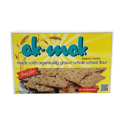 Ak-Mak Cracker Sesame 12/4.15OZ [UNFI #0345025] [ebt]