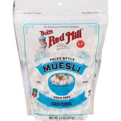 Bobs Red Mill Cereal Cold Muesli Paleo Style 4/14 OZ [UNFI #1986280] [ebt]