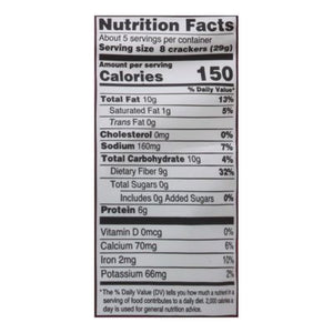 Dr In The Kitchen Crackers Rosemary Flax Seed 6/5 OZ [UNFI #2357606] [ebt]