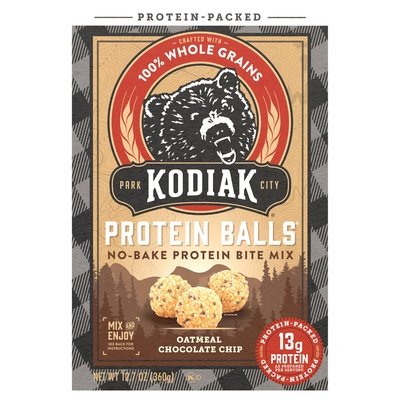 Kodiak Cakes No-Bake Protein Bite Mix Oatmeal Chocolate Chip 6/12.7 OZ [UNFI #2616431] [ebt]