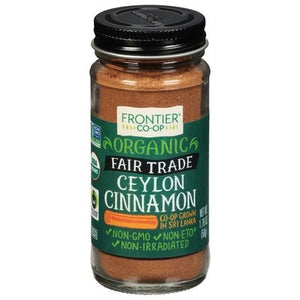 Frontier Nat Prod Co-Op Ceylon Cinnamon Organic 1.76 OZ [UNFI #0955898] [ebt]