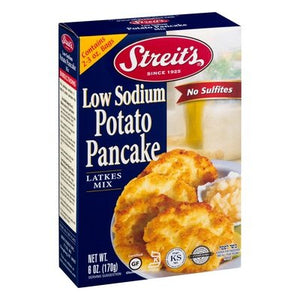 Streits Latkes Mix Low Sodium Potato Pancake 12/6 OZ [UNFI #0200840] [ebt]