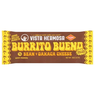Vista Hermosa Burritos Bean And Queso 10/8 OZ [UNFI  #2940658]