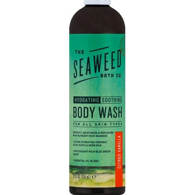 Seaweed Bath Co Body Wash Hydrate Citrus Vanilla 1/12 oz [UNFI-CARLISLE #1883446] T