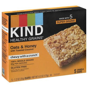 Kind Granola Bars Oats & Honey with Toasted Coconut 8/5/1.2OZ [UNFI #1283225] [ebt]