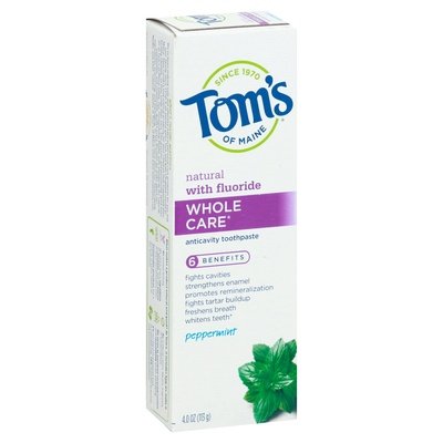 Toms Of Maine Toothpaste Peppermint Anticavity 6/4 OZ [UNFI #2370096] T