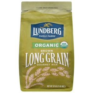 Lundberg Family Farms Rice Gourmet Organic Long Grain Brown 6/2 LB [UNFI #1166883] [ebt]