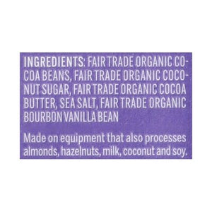 Dr Bronners Dark Chocolate Salted 70% Cocoa 12/3 OZ [UNFI #2724110] [ebt] T