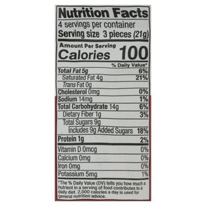 Element Rice Cakes Dark Chocolate Dipped Minis 8/3 OZ [UNFI #2730182] [ebt]