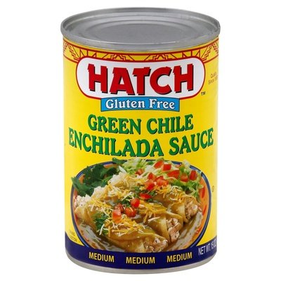Hatch Chile Enchilada Sauce Green Chile Gluten Free Medium 12/15 OZ [UNFI #0568295] [ebt]